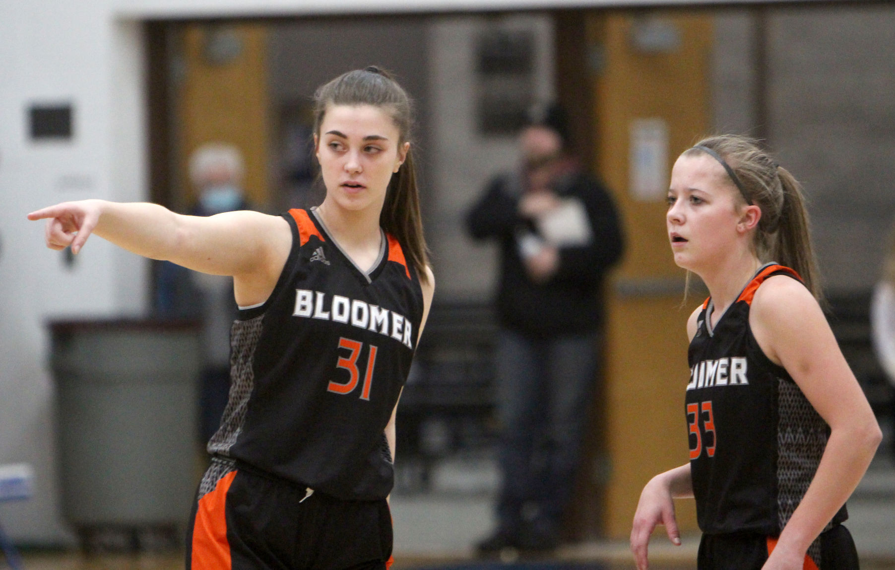 Bloomer at McDonell girls basketball 1-22-22